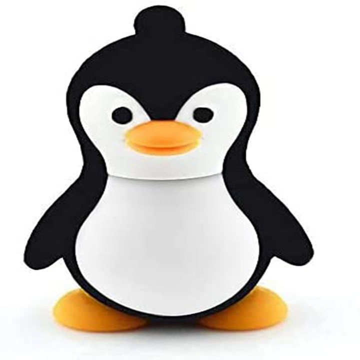 HERUSI USB pendrive 32/64GB, USB 2.0, pingvin modell, strapabíró, kompakt