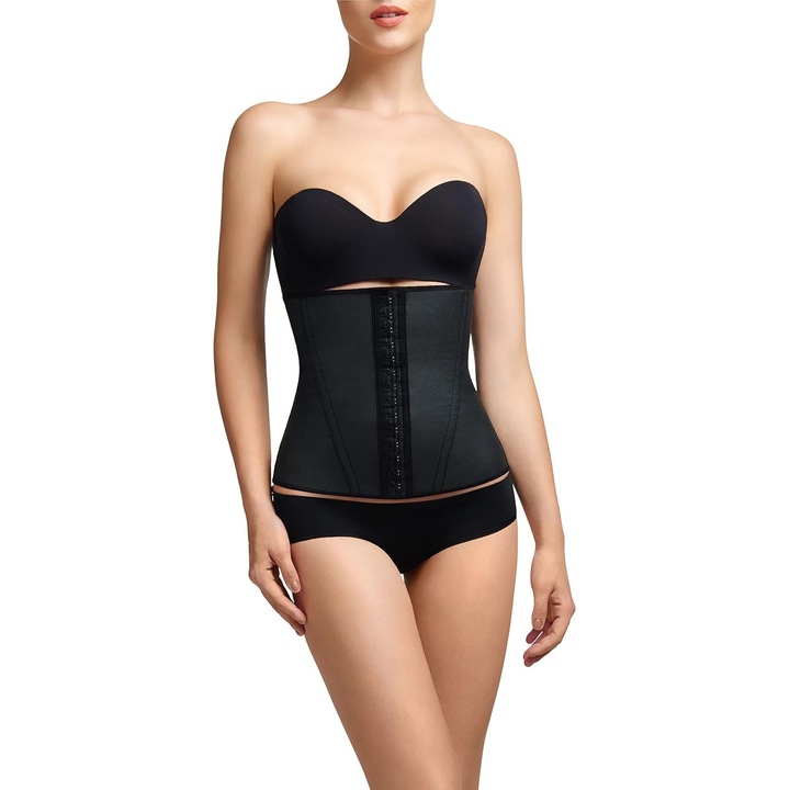 HERUSI Perfectly Curvy alakformáló öv, fekete, állítható