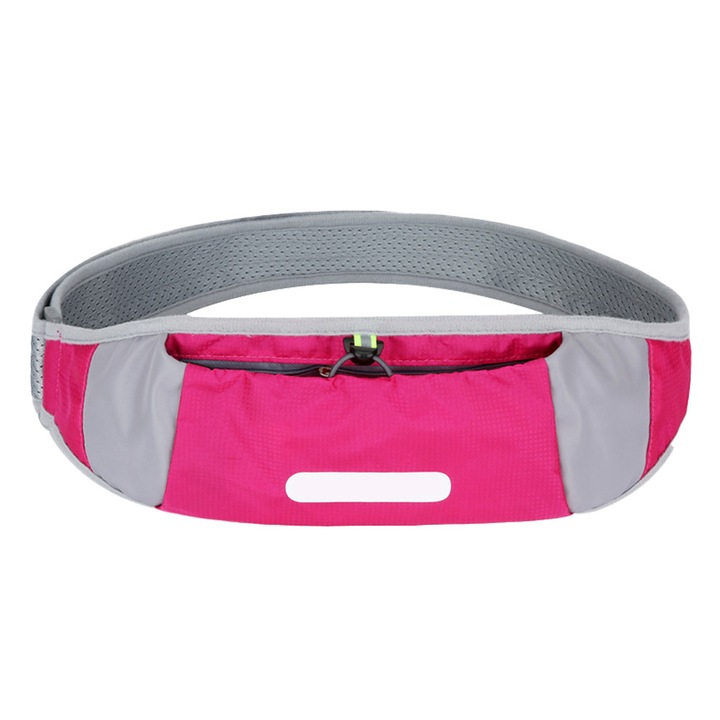 Sportos övtáska HERUSI, nylon poliészter, fekete zöld sötétkék piros, 37x12x4cm, 11 darabos szett