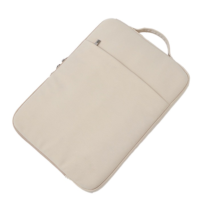 HERUSI laptop tok 34.5x25x3cm PU bőr lila khaki fekete világosszürke