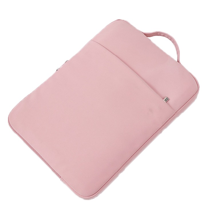 HERUSI laptop tok 36.5x26x3cm PU bőr fekete sötétkék rózsaszín sötétszürke szett 11 darab