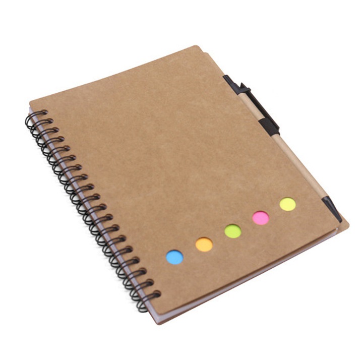 Blocnotes HERUSI set 2 buc multicolor 13.5x10.4cm 18x14.5cm