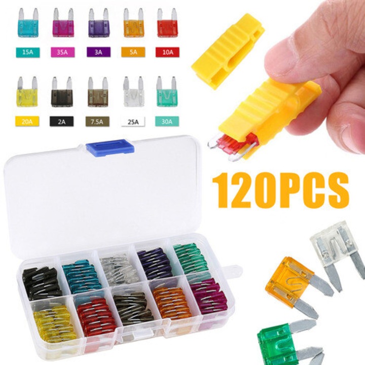 Set sigurante auto HERUSI zinc 32V multicolor