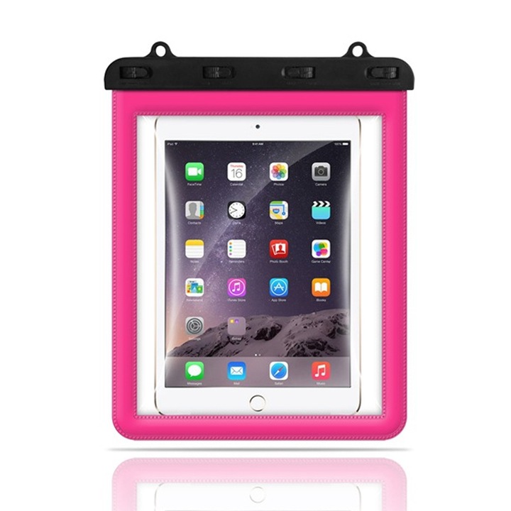 Univerzális vízálló iPad tok, érintésérzékeny száraz táska húzózsinóros vízálló táskával