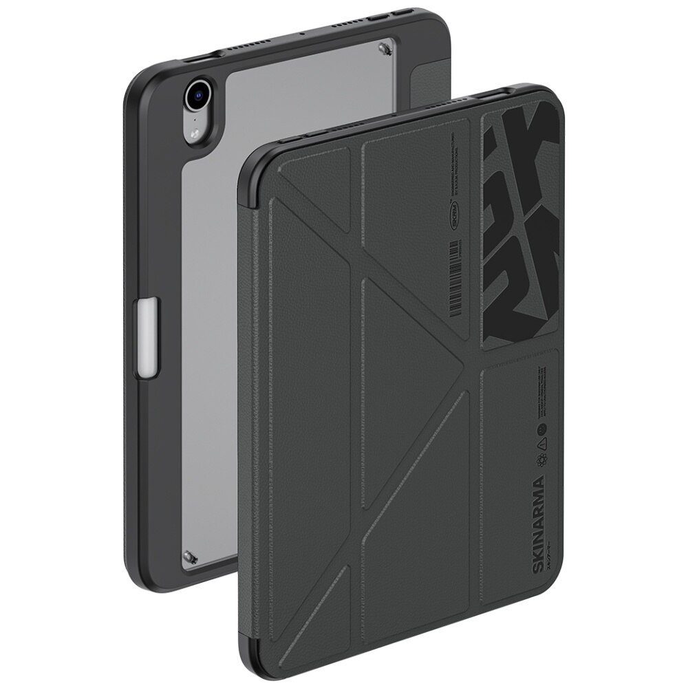 Etui pentru iPad mini 7 gen. (A17 Pro) set Spunk Pewter, verde, 10 inch