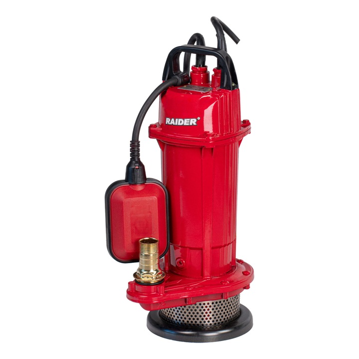 Потопяема помпа, За чиста вода, 370W, 1" 34 л/мин 14 м, RAIDER, RD-CAWP50