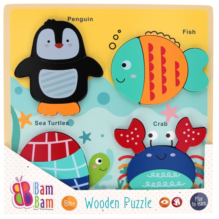 BAM BAM Óceán puzzle 30x30x2cm