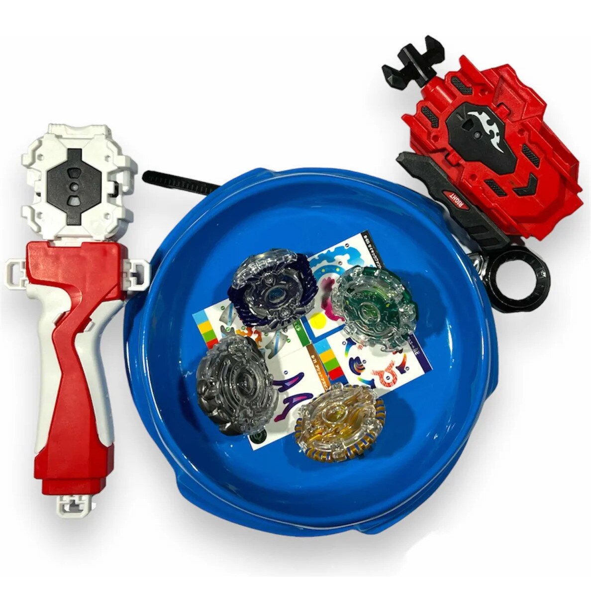 TORAY BATTLE DESIRE 12lb 5個セット Set titirez, Beyblade, cu lansator, 4 piese - eMAG.ro
