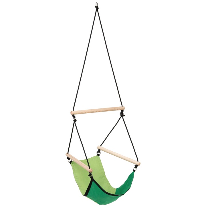 Висящ стол Amazonas Kid's Swinger Symbol, Зелен, 3-6 години