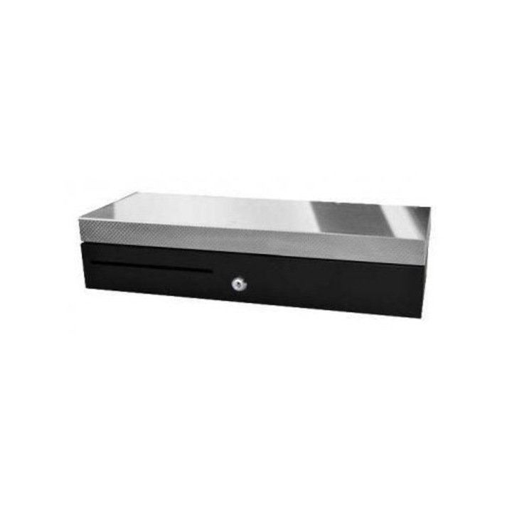 Sertar de bani APG ECD460, negru, 460x170x100cm, cablu RJ11 24v