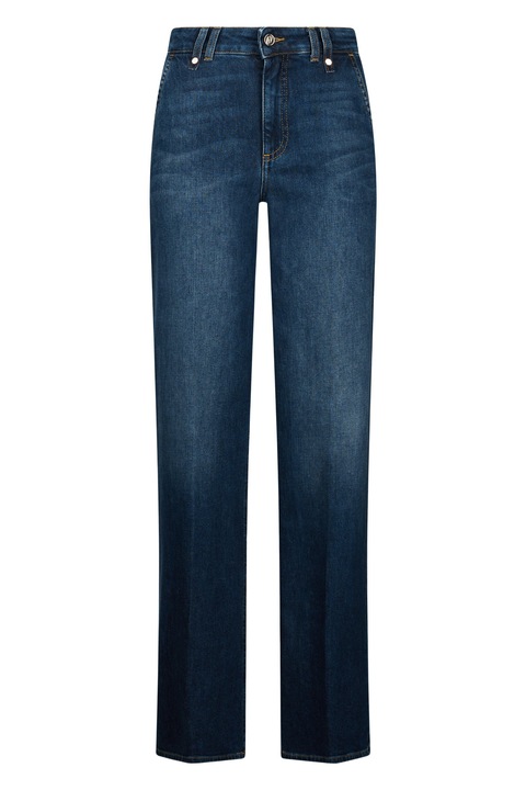 Liu Jo, Разкроени дънки деграде с висока талия, Ултрамарин синьо, 29