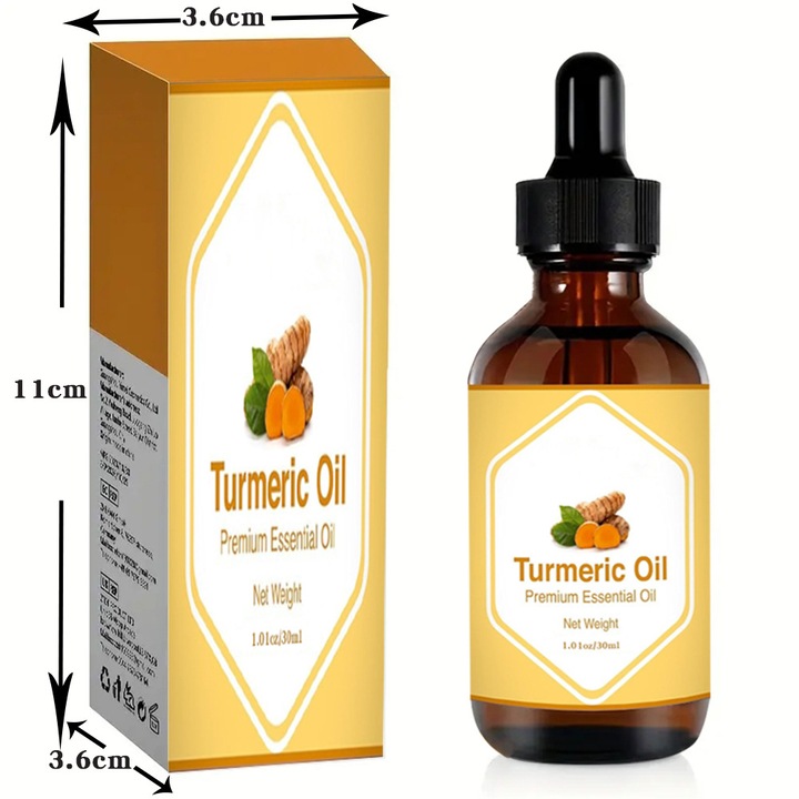 Botanic Oil Testolaj, Kurkuma illóolaj, 30ml