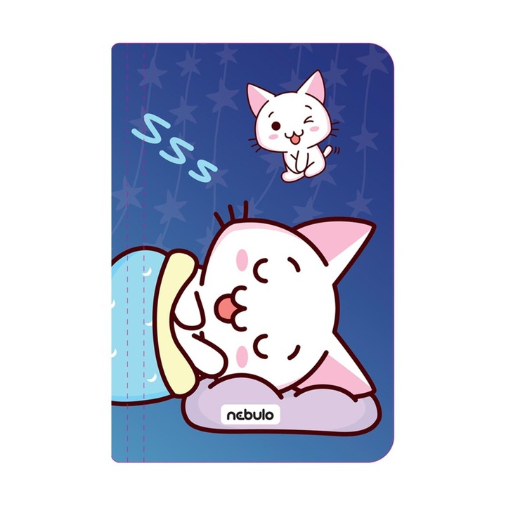 Dosar cauciucat, A4, Pisica, Nebulo