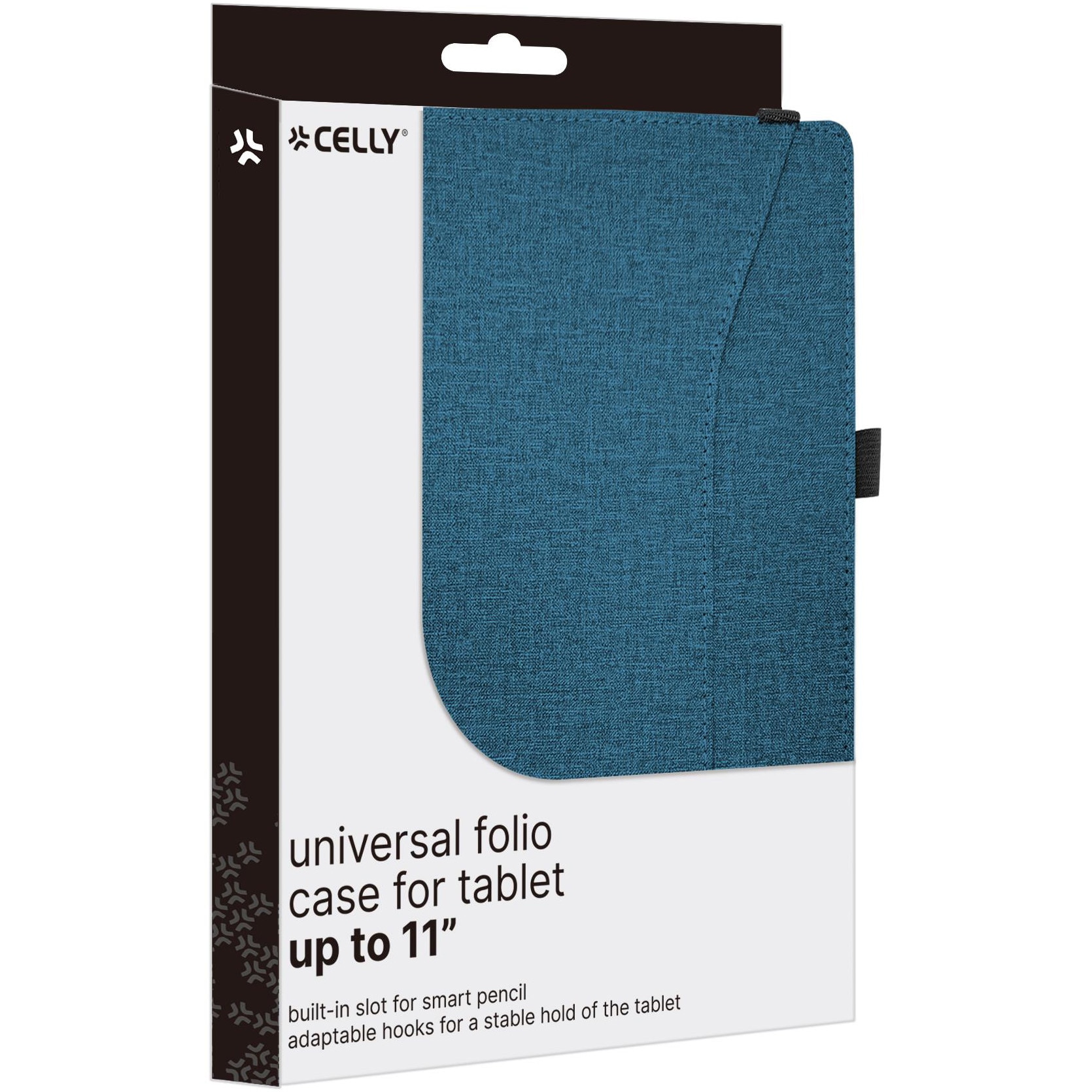 Husa de protectie Celly Universala Tablete 9-11 inch albastra