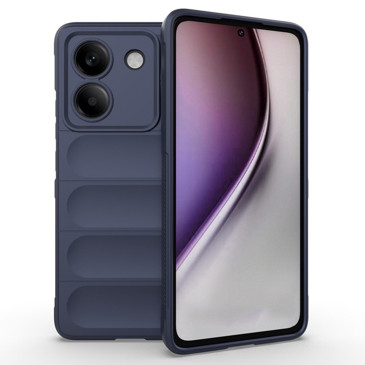 Etui pentru telefon, XGSM, Xiaomi Poco M7 Pro 5G, TPU, granat, slim