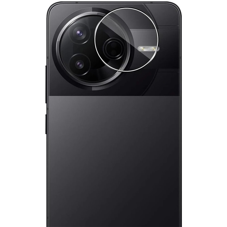 Folie protectie camera ERBORD pentru Xiaomi Poco F7 Ultra, transparenta, 9H, set instalare