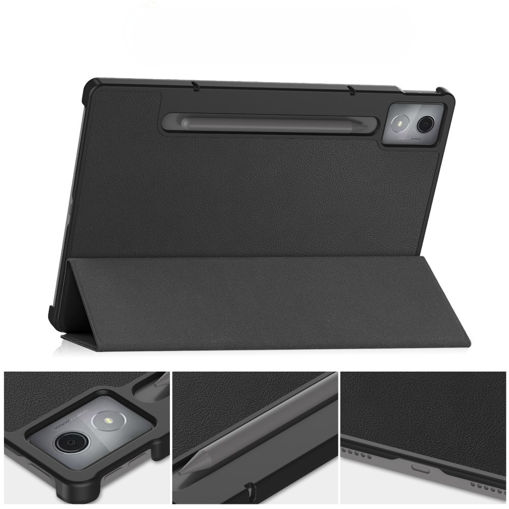 Husa tableta XGSM, pentru Lenovo Idea Tab Pro 12.7", neagra, cu functie de suport