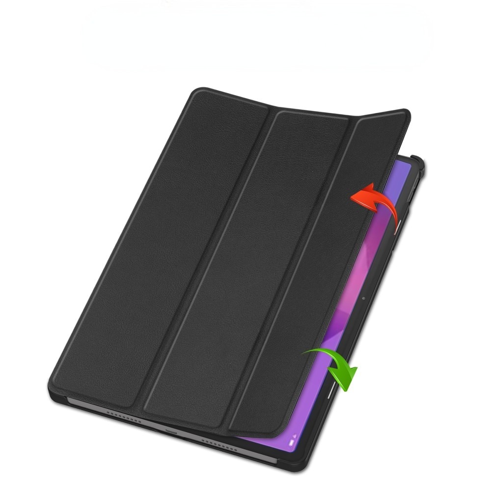 Husa tableta XGSM, pentru Lenovo Idea Tab Pro 12.7", neagra, cu functie de suport