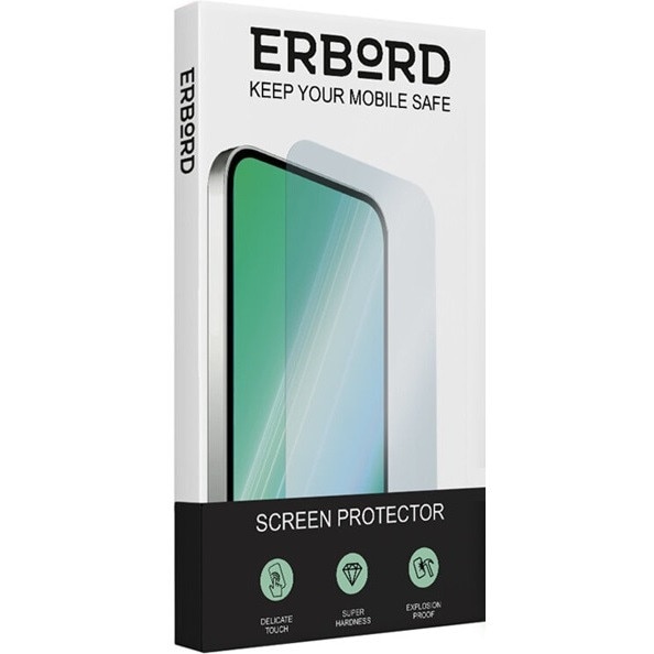 Set 2x Folii Protectie Ecran ERBORD 9H Hard Glass pentru Realme GT 7 / 7T, transparent, usor de montat