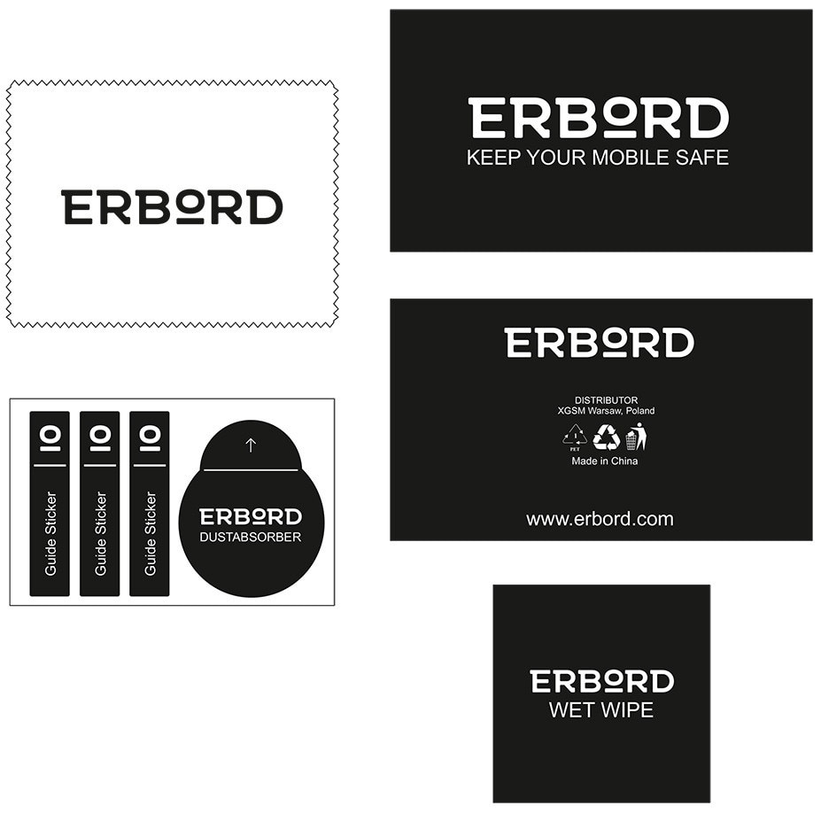 Set 2x Folii Protectie Ecran ERBORD 9H Hard Glass pentru Realme GT 7 / 7T, transparent, usor de montat