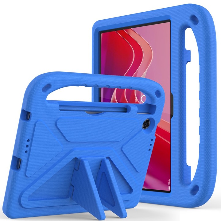 Husa pentru copii Lenovo Tab 10.1" TB311FU cu maner, albastra