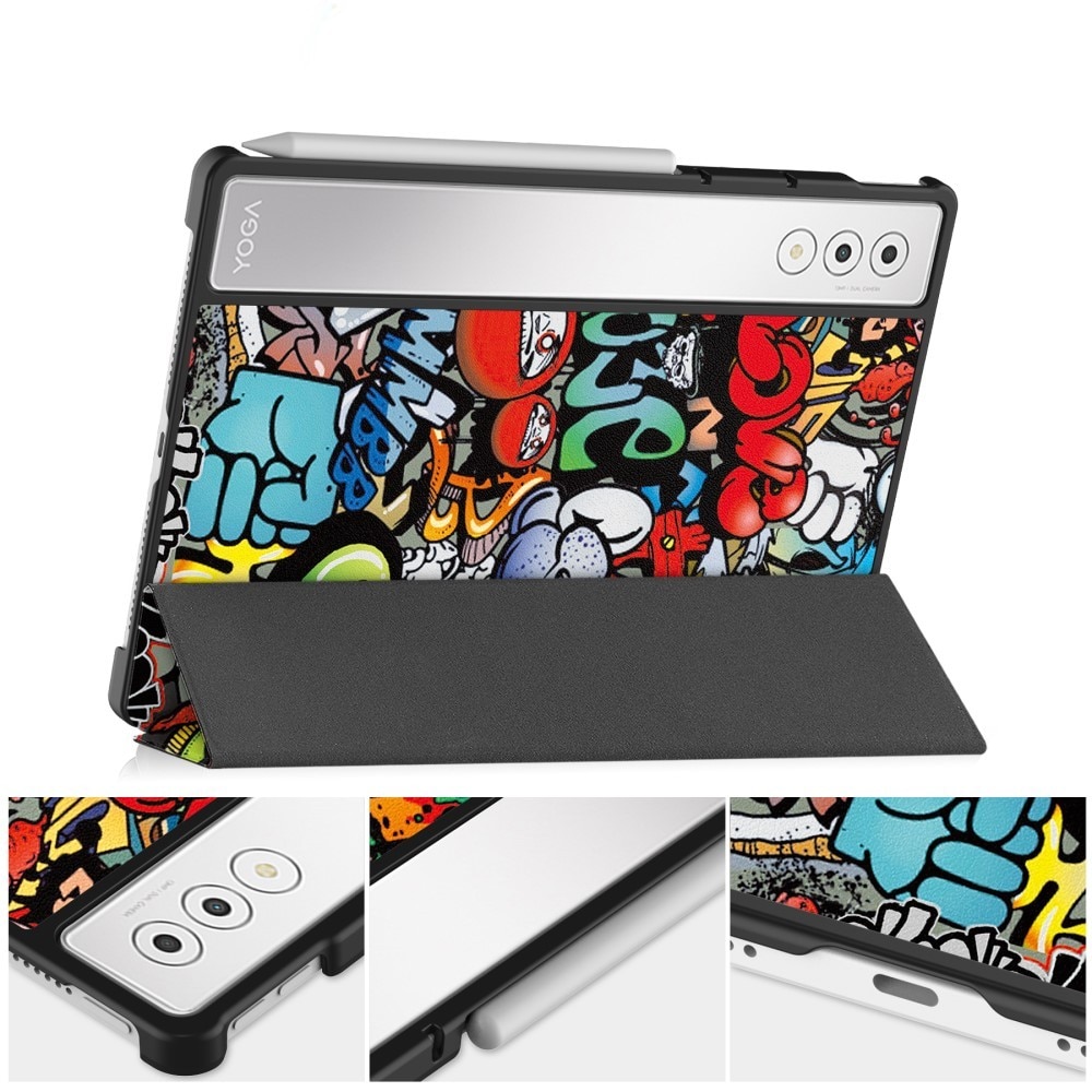 Husa tableta XGSM, compatibila cu Lenovo Yoga Tab Plus 12,7", Multicolor