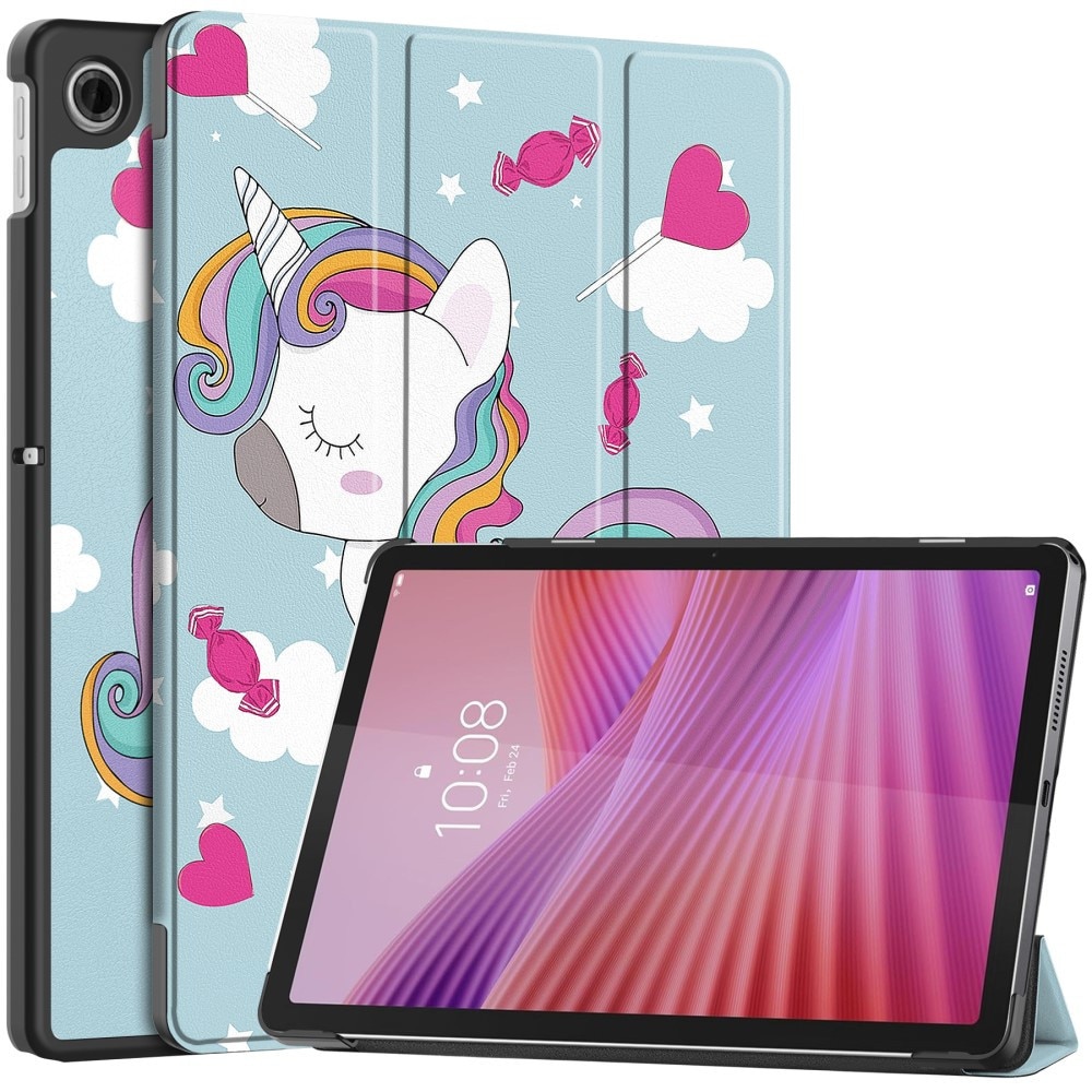 Husa tableta, XGSM, pentru Lenovo Tab TB311FU, unicorn, functie stand