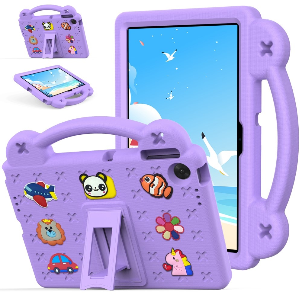 Etui pentru tableta, XGSM, Lenovo Tab TB311FU, cu suport, violet, modele dragute