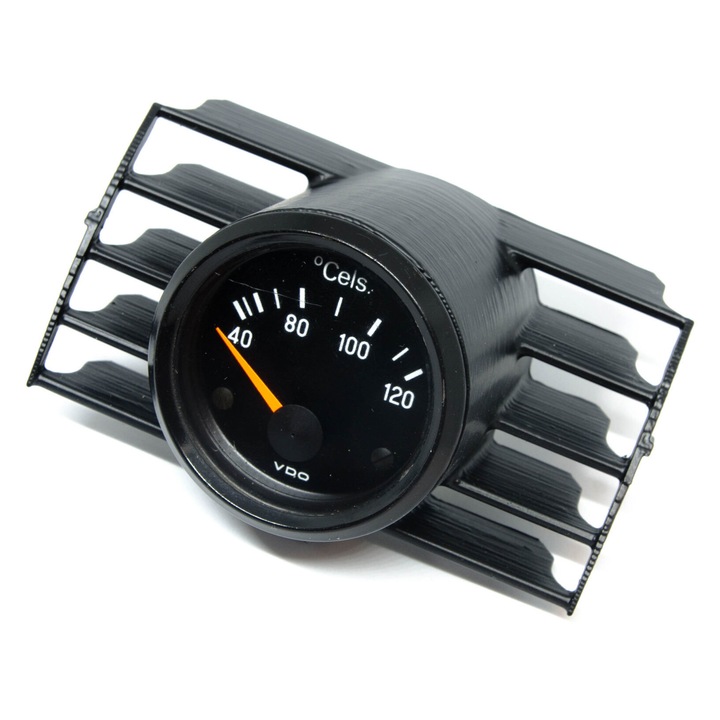 Suport ceas 52 mm pentru Volkswagen Golf 5, material Ultrafuse ASA, vopsea neagră mată