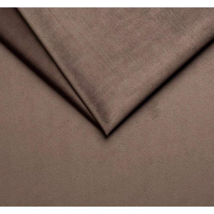 Catifea, tricot din velur, taupe, latime 145 cm, Panczo, la metru