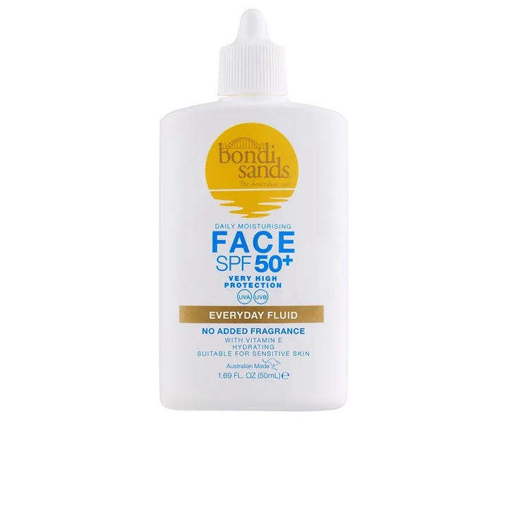Crema faciala cu protectie solara ridicata, bondi sands Everyday SPF50+, 50 ml