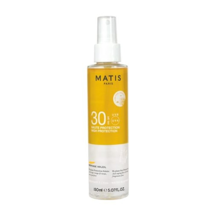 Protectie solara bifazata SPF30 Matis Réponse Soleil 150ml