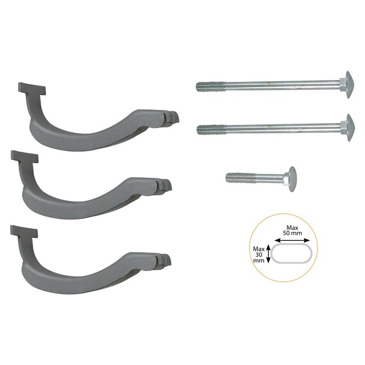 Kit prindere suport biciclete Green Valley Fast Bike pentru bare transversale