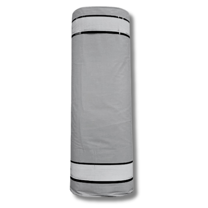 Material Bumbac Ranforce Oeko-Tex Premium pentru Lenjerii de Pat DIY - Gri (30 ml x 240 cm)