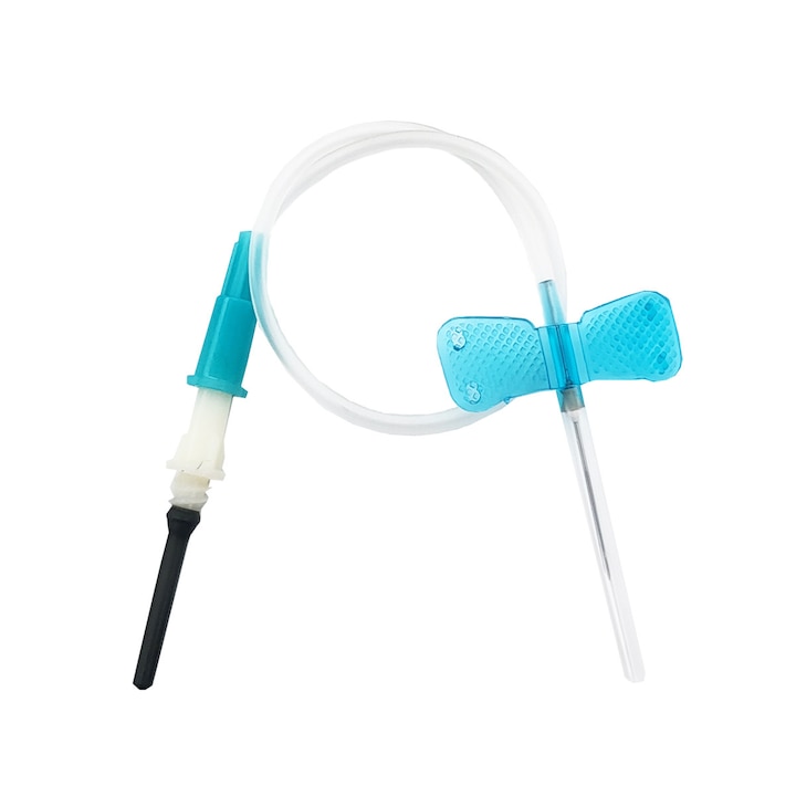 Set 100 Ace Colectare / Recoltare Sange, tip Fluturas, 23G, Serix