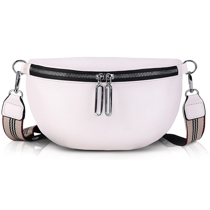 Női válltáska, kicsi, műbőrből, 23x12x15x8cm, egyetlen pánttal, cipzáras nyitással