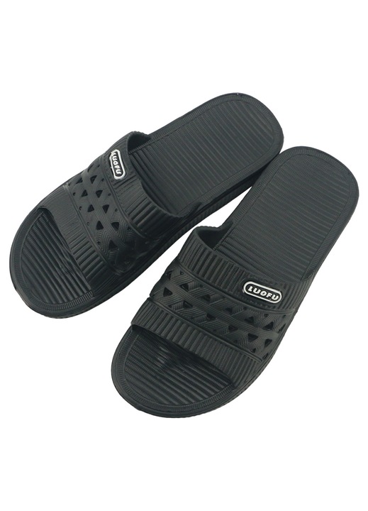 Papucs A97fekete 91638, Fekete, 36