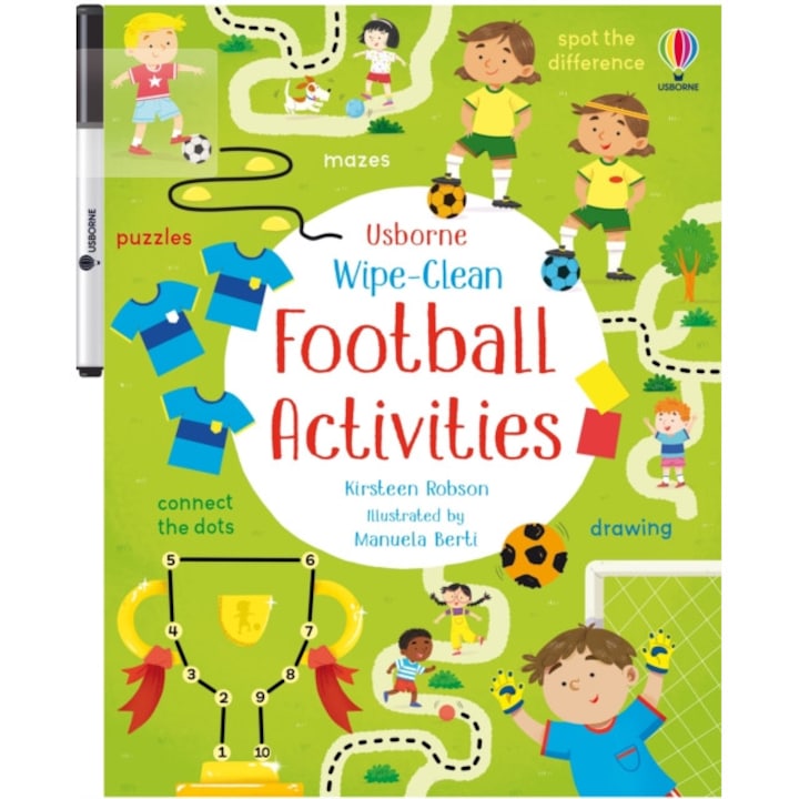 Wipe-clean Football Activities - Kirsteen Robson