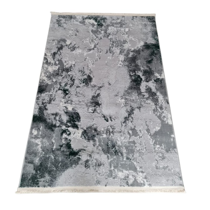 Covor modern Rainbow, Gri Verde 0238A, Living, Dormitor, Hol, 60 x 100 cm