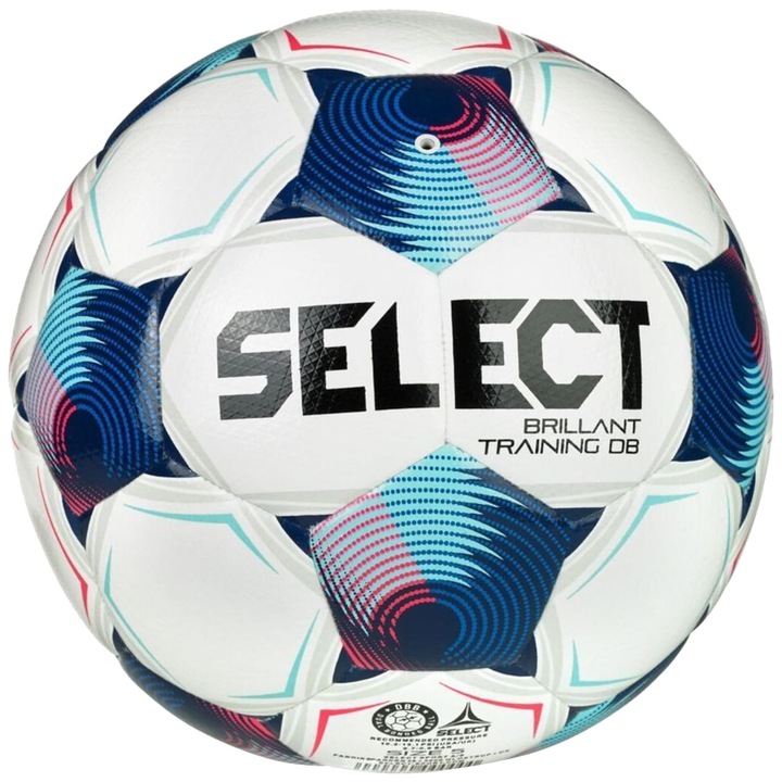 Комплект футболни топки Select Brillant Training DB V25, бели, 4 EU, баскетболни, размер 7