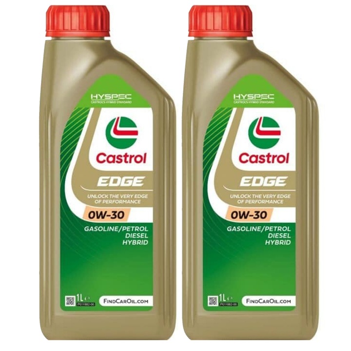 Pachet 2 litri Ulei Castrol Edge 0W30