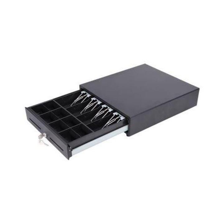 Касово чекмедже Capture 350 мм, 4B/8C, черно, 350x405x90 мм