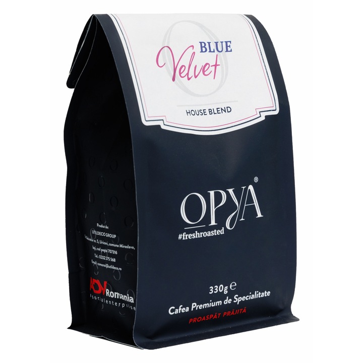 Cafea boabe OPYA Blue Velvet 330 gr