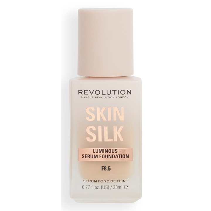 Ser fond de ten Revolution Skin Silk, F8.5, formula usoara, 23ml