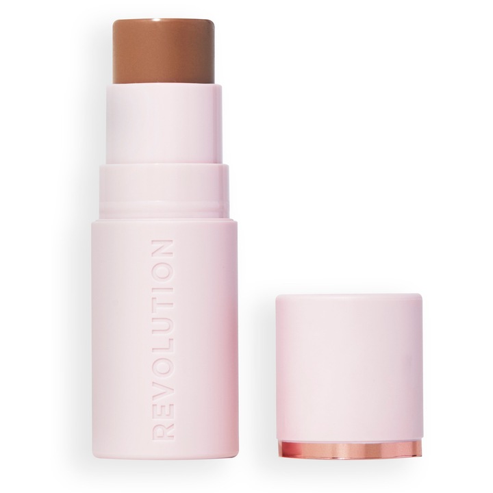 Revolution Bronzer, Medium Sunset, cremă, efect satinat