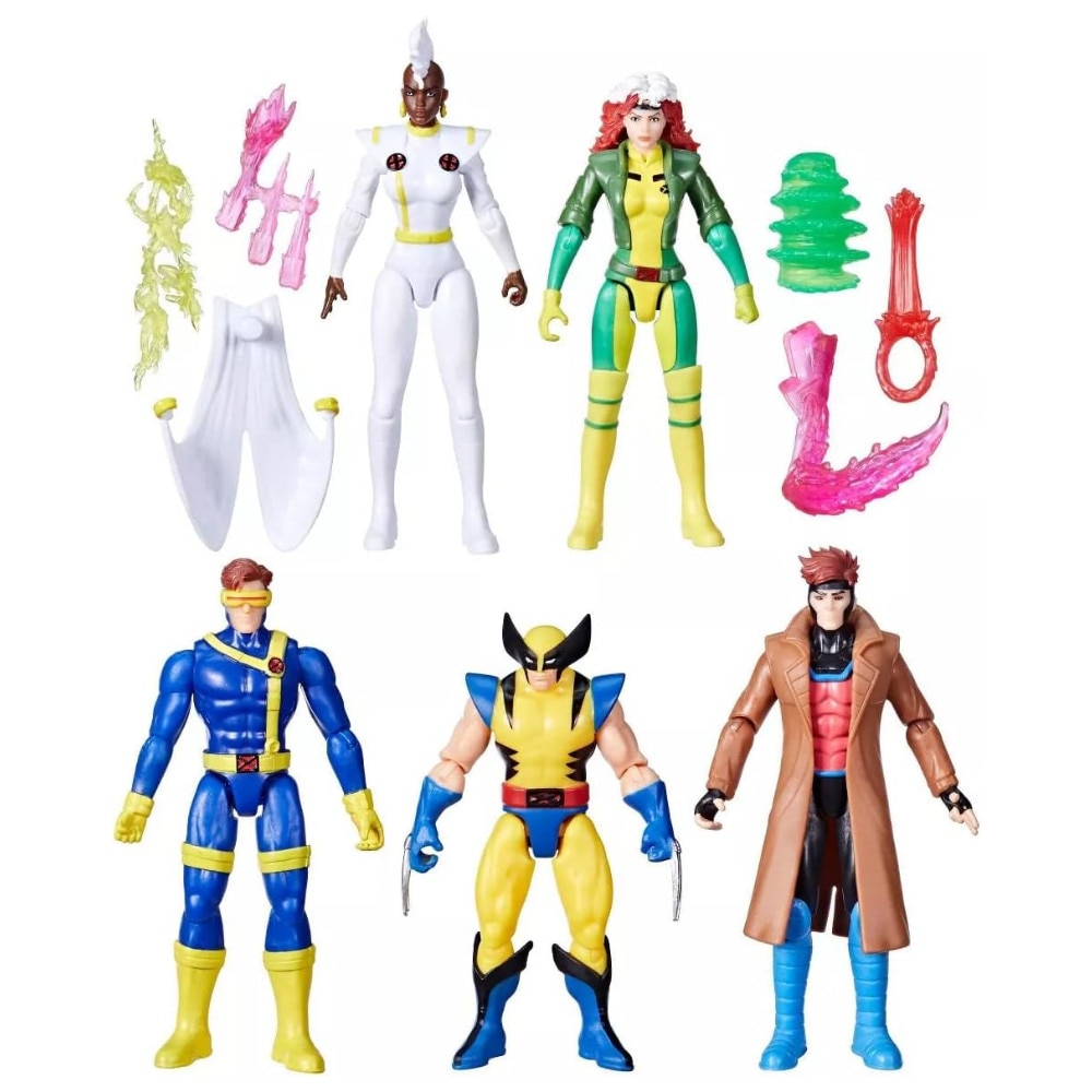 Set 5 Figurine Marvel X-Men'97, Hasbro, 10cm, multicolor - eMAG.ro