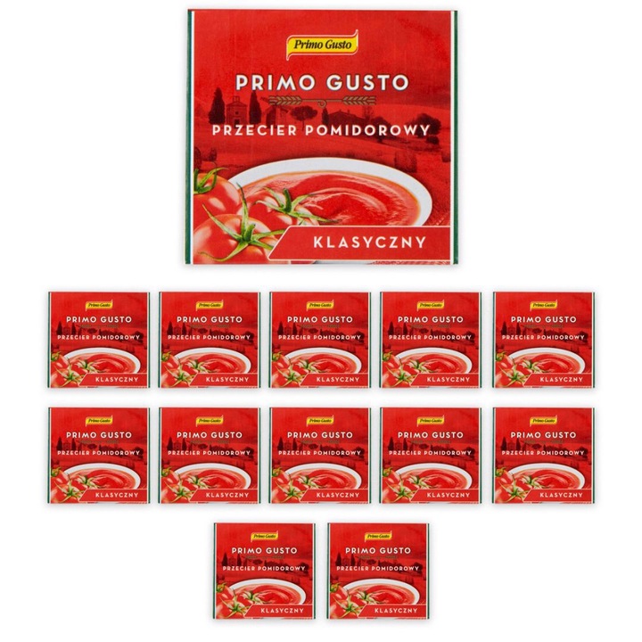 Piure de rosii Primo Gusto Classic, 500 g x 12 bucati