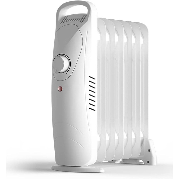 Hordozható elektromos fűtőtest, 11 fűtőlamella, energiahatékony, 39x28cm