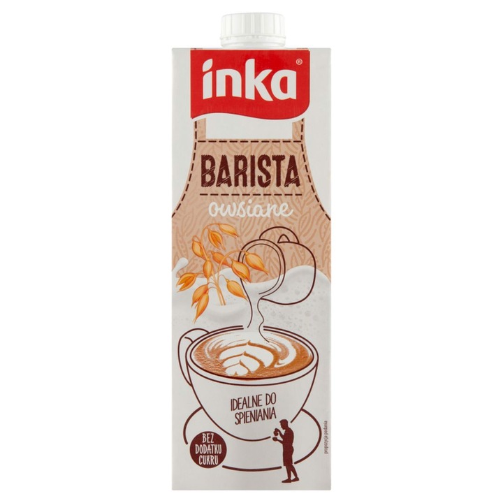 Bautura de ovaz Inka Barista cu calciu si vitamine 1 l