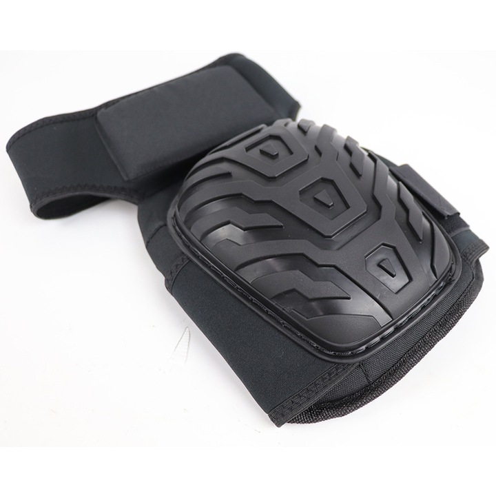 Set 2 genunchiere profesionale cu gel, reglabil, negru, universal